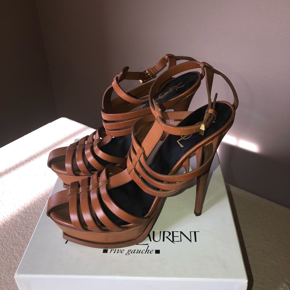 YSL Sandal Strappy Heels 41